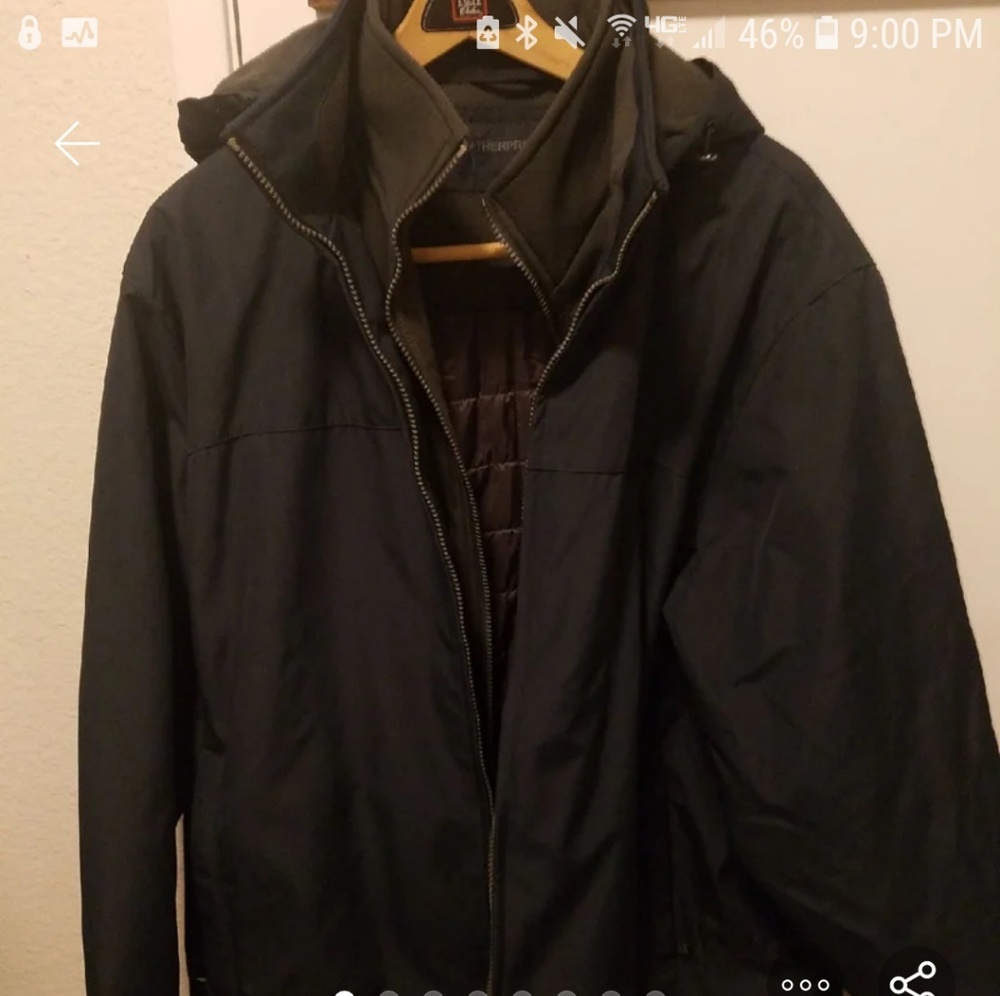 Weatherproof winter jacket